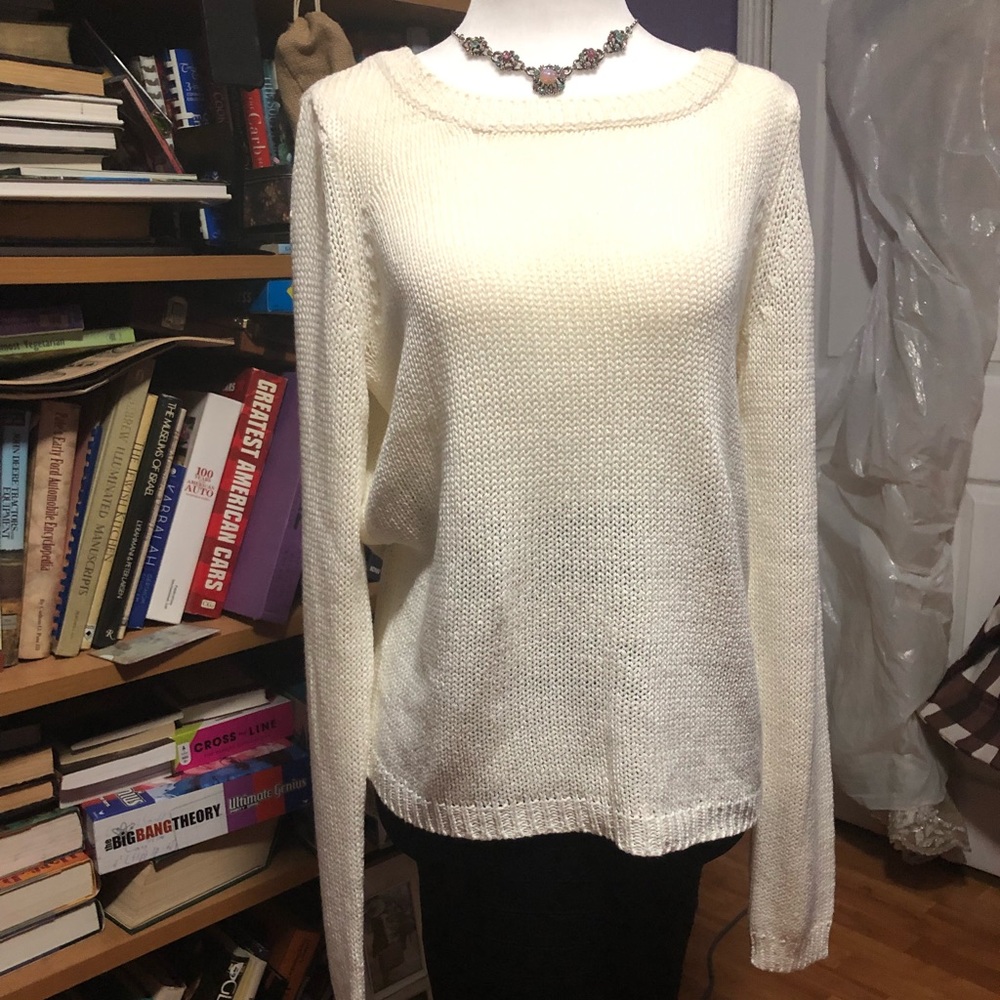 Vera Moda Cream Colores Comfy Sweater , New!!